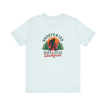 Undefeated Hide and Seek Champion, Short Sleeve Tee