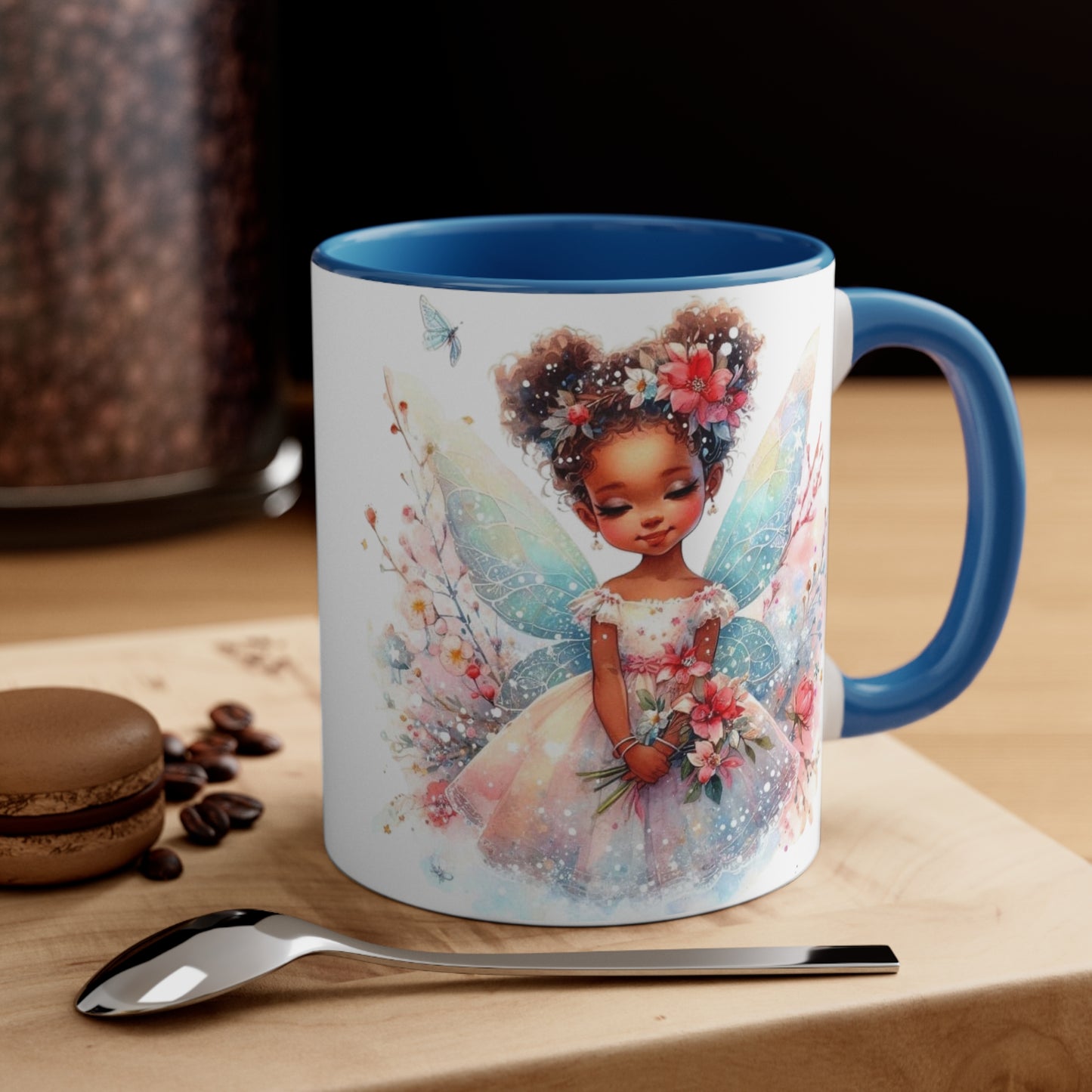 Fairy Girl 1, Accent Coffee Mug, 11oz