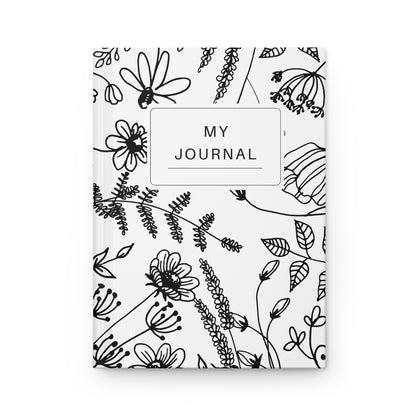 My Journal, Hardcover Journal Matte 5.75" x 8"