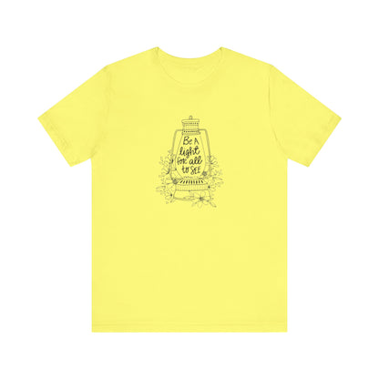 Be The Light For All To See, Jersey Short Sleeve Tee
