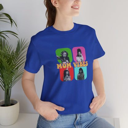 Mom Vibes 1 Jersey Short Sleeve Tee