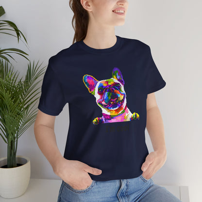 I'm Cool English Bulldog, Jersey Short Sleeve Tee