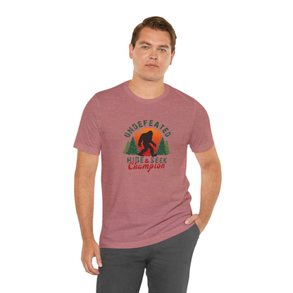 Undefeated Hide and Seek Champion, Short Sleeve Tee