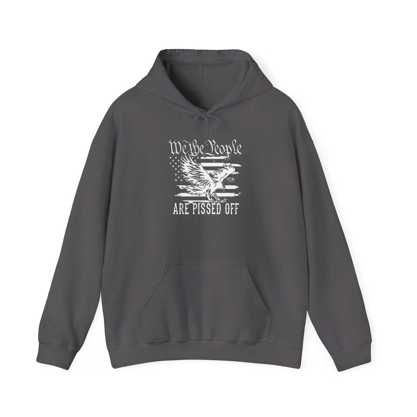 We The People Are Pissed Off Hoodie,  Heavy Blend™ Hooded Sweatshirt