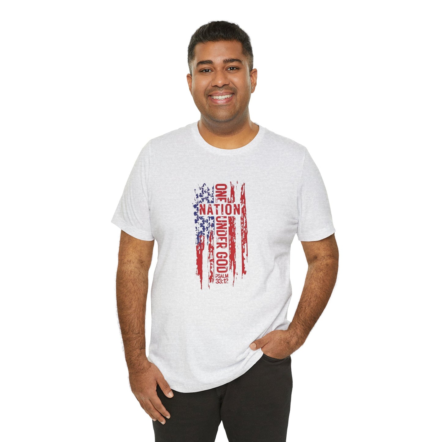 One Nation Under God, Jersey Short Sleeve Tee