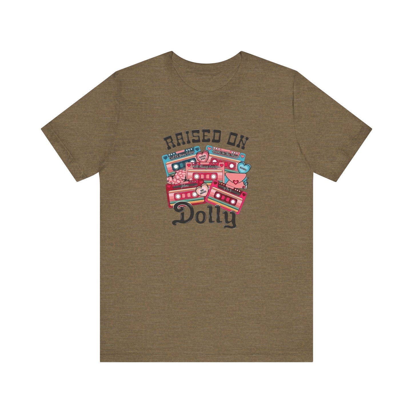 Raised On Dolly, Jersey Short Sleeve Tee