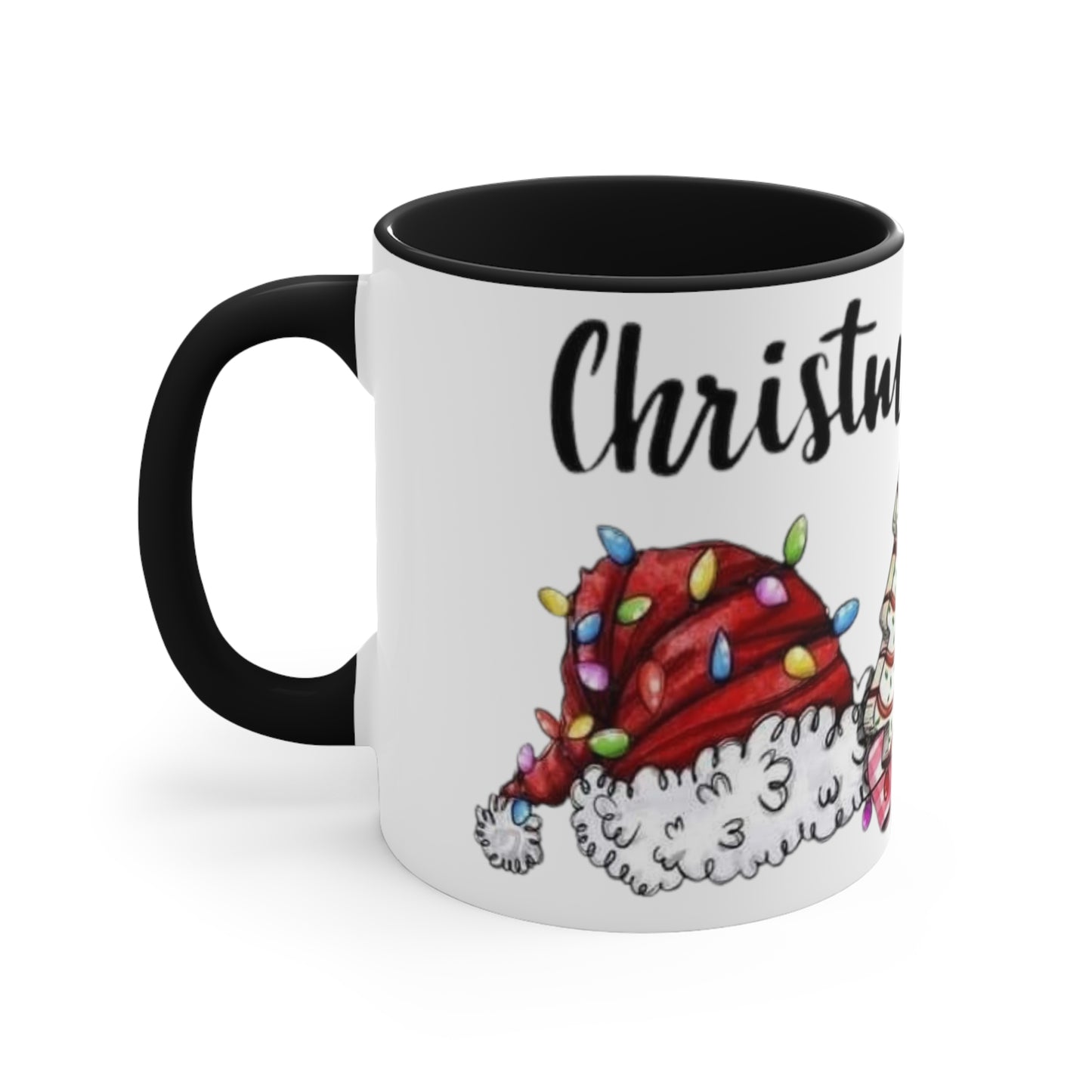 Christmas Junkie, Accent Coffee Mug, 11oz