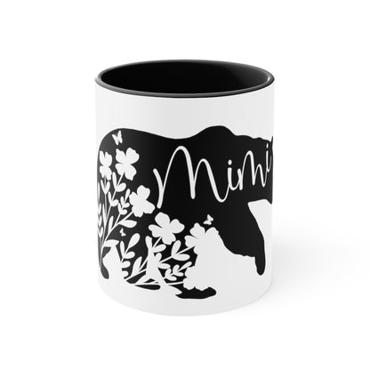 Mimi Bear Accent Coffee Mug, 11oz