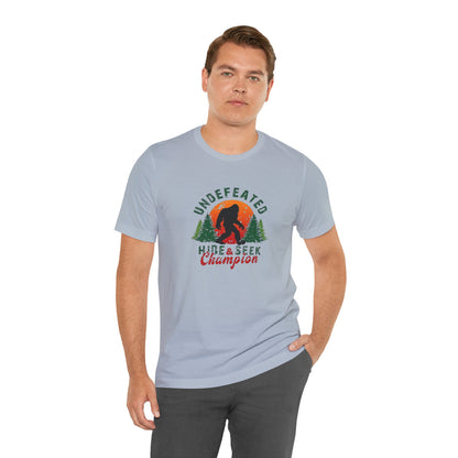 Undefeated Hide and Seek Champion, Short Sleeve Tee