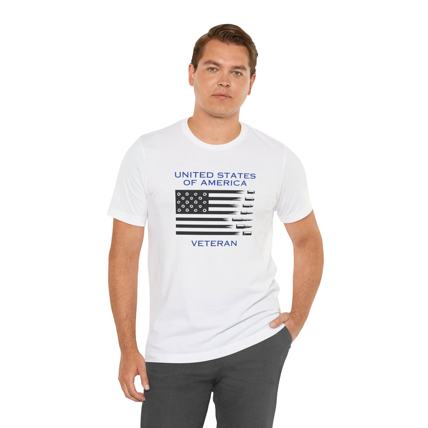 United States Of America Veteran, Jersey Short Sleeve Tee