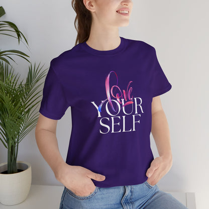 Love Yourself Jersey Short Sleeve Tee