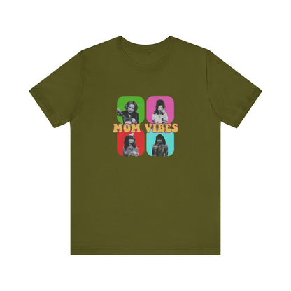 Mom Vibes 1 Jersey Short Sleeve Tee
