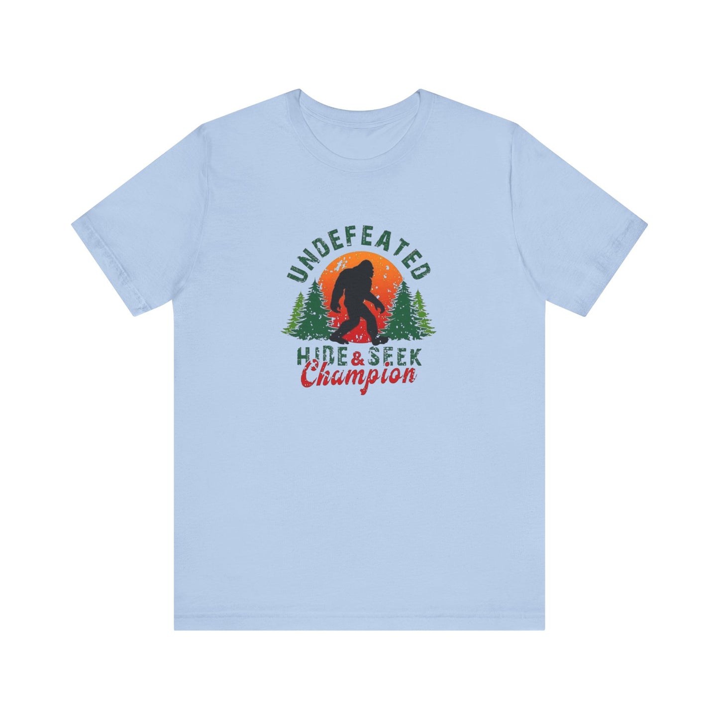 Undefeated Hide and Seek Champion, Short Sleeve Tee