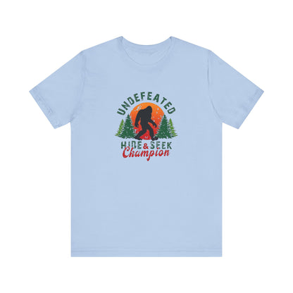 Undefeated Hide and Seek Champion, Short Sleeve Tee