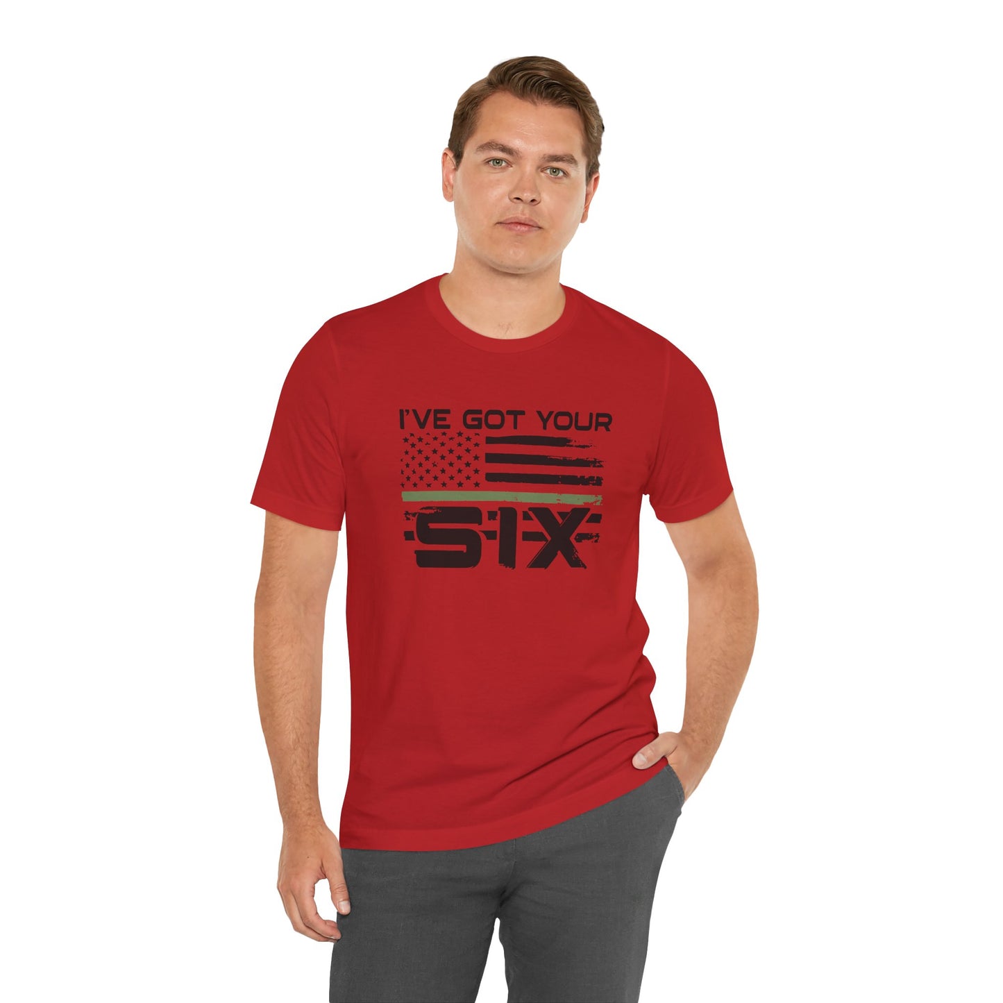 I've Got Your Six Jersey Short Sleeve Tee