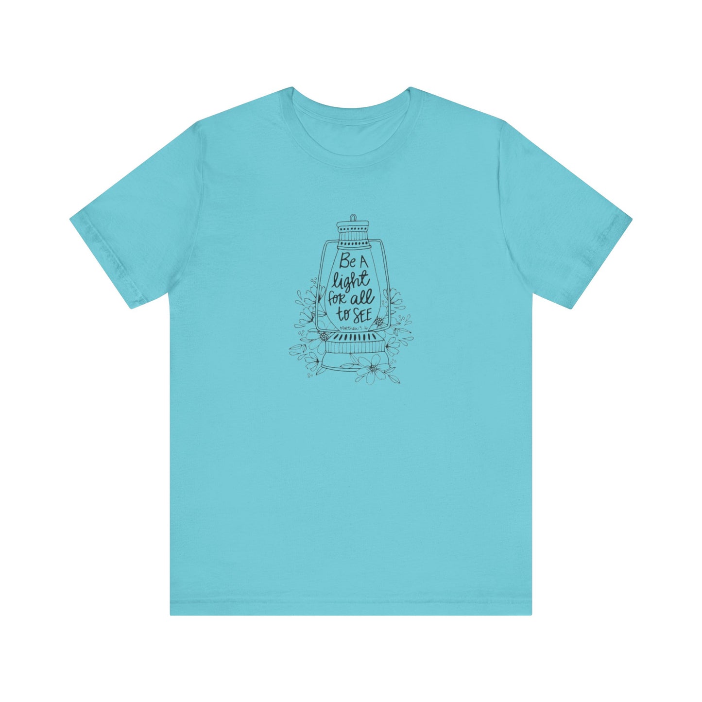 Be The Light For All To See, Jersey Short Sleeve Tee