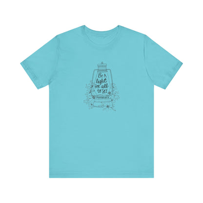 Be The Light For All To See, Jersey Short Sleeve Tee