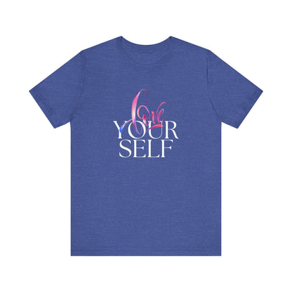 Love Yourself Jersey Short Sleeve Tee