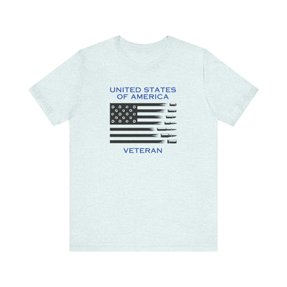 United States Of America Veteran, Jersey Short Sleeve Tee