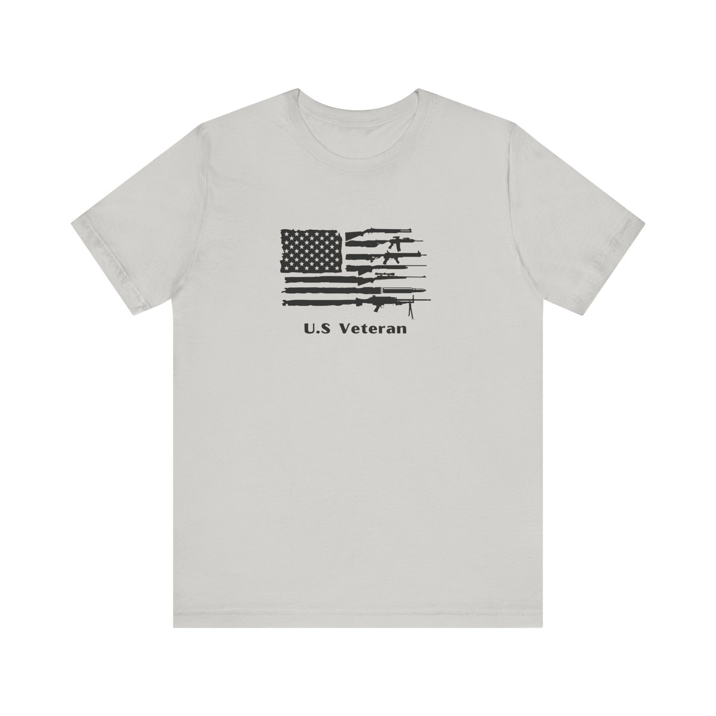 US Veteran Flag Shirt, Jersey Short Sleeve Tee