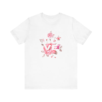 Love with Flowers Jersey Short Sleeve Tee