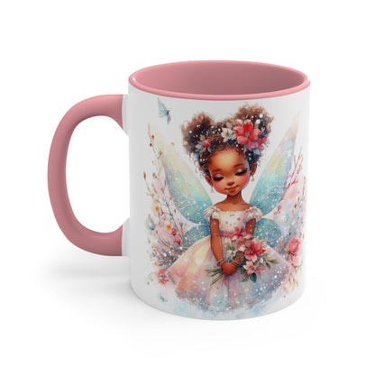 Fairy Girl 1, Accent Coffee Mug, 11oz