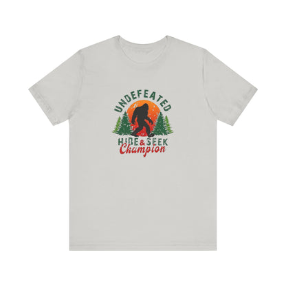 Undefeated Hide and Seek Champion, Short Sleeve Tee