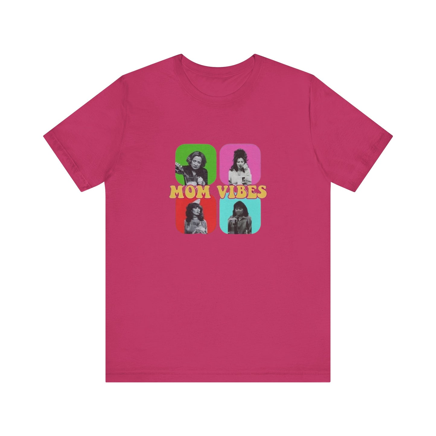 Mom Vibes 1 Jersey Short Sleeve Tee