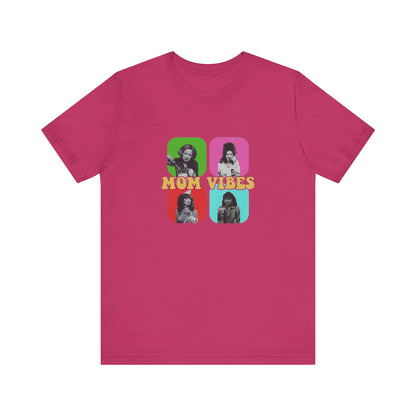Mom Vibes 1 Jersey Short Sleeve Tee