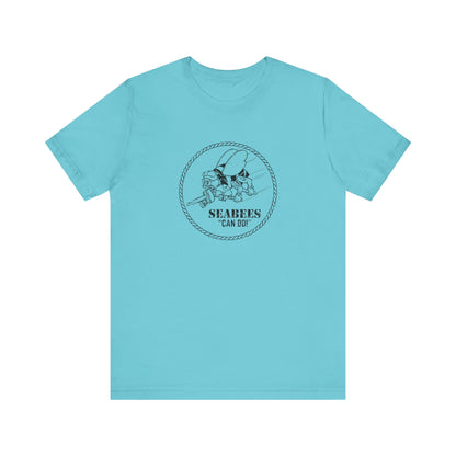 SEABEES Can Do, Jersey Short Sleeve Tee