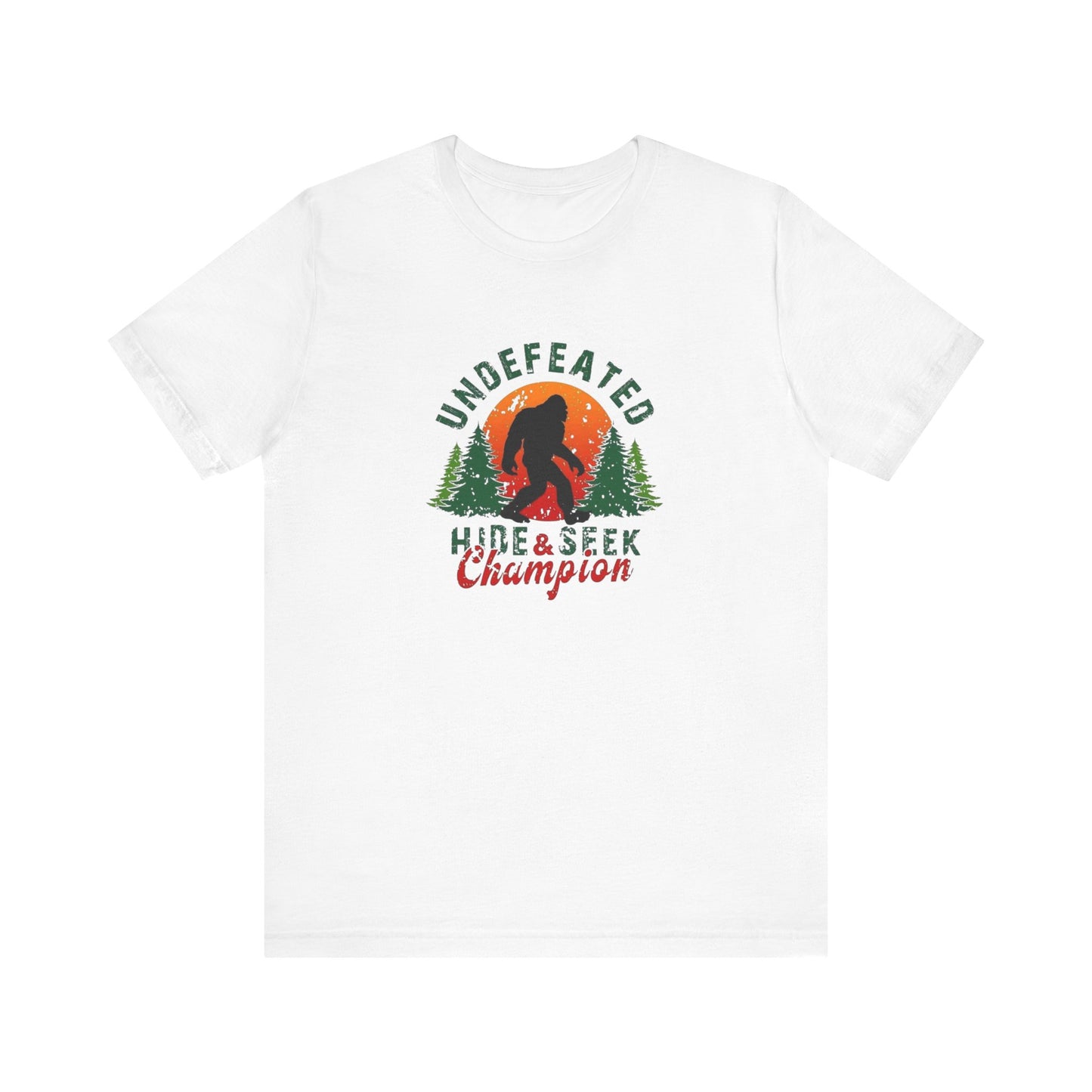 Undefeated Hide and Seek Champion, Short Sleeve Tee