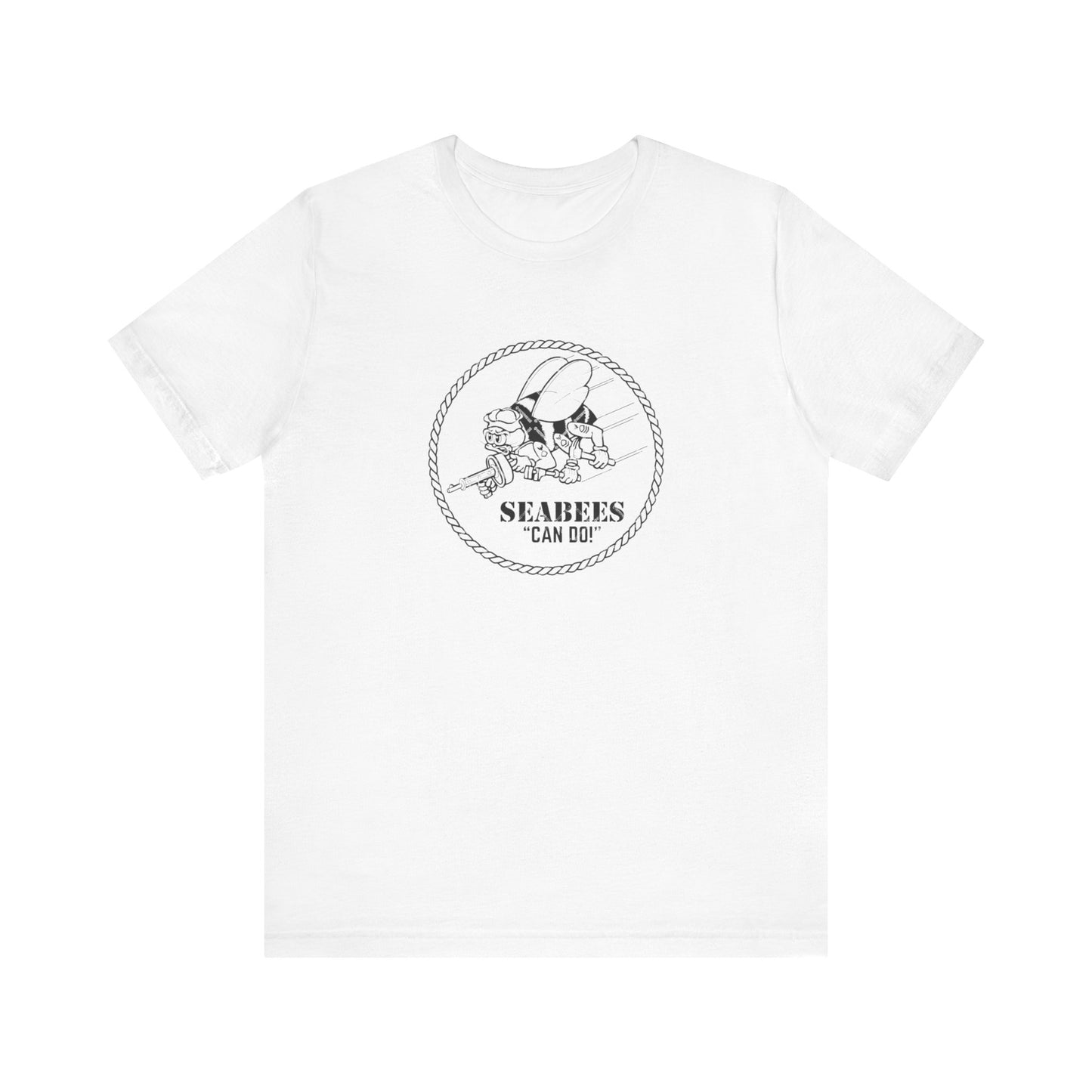 SEABEES Can Do, Jersey Short Sleeve Tee