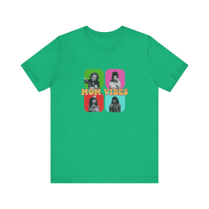 Mom Vibes 1 Jersey Short Sleeve Tee