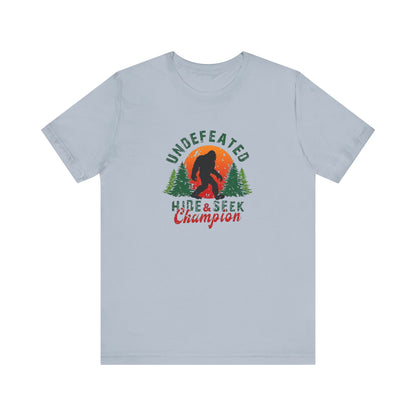 Undefeated Hide and Seek Champion, Short Sleeve Tee