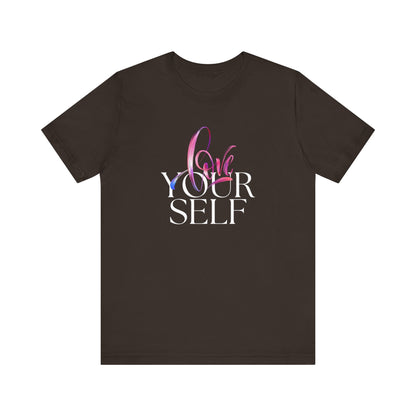 Love Yourself Jersey Short Sleeve Tee
