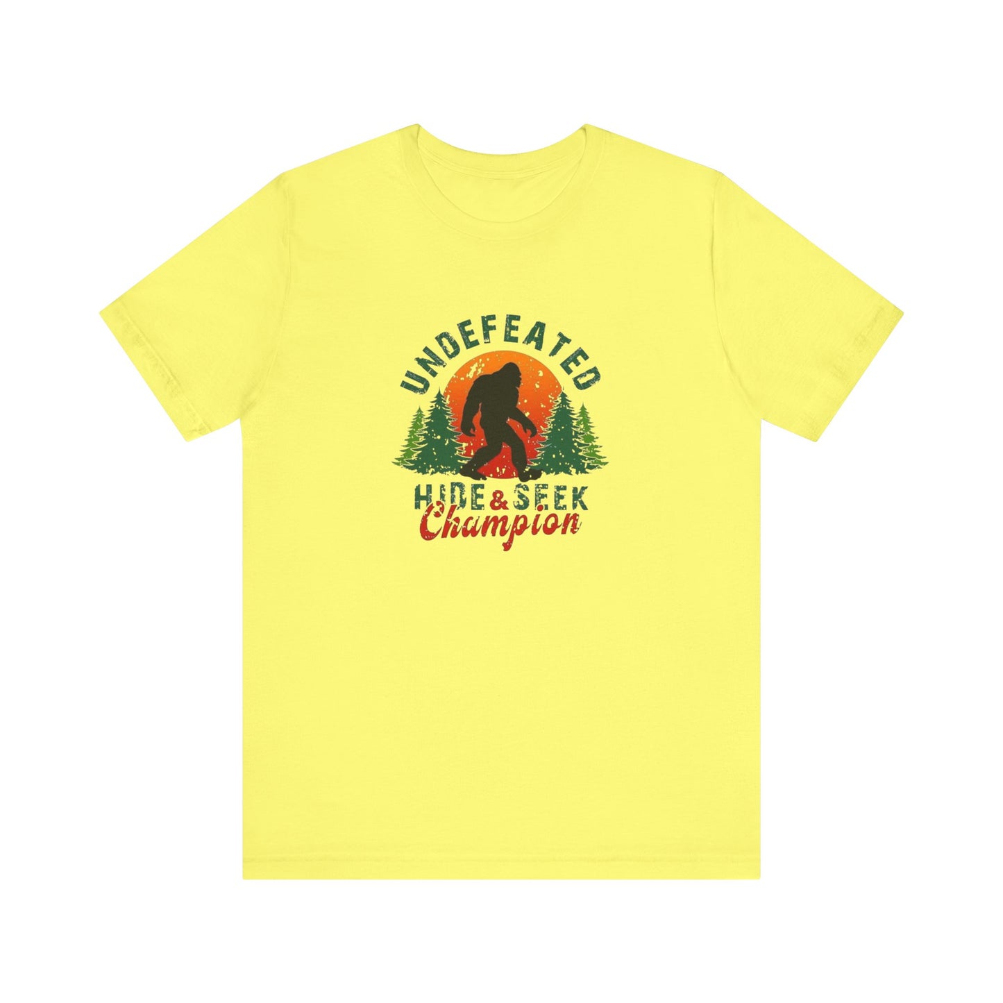 Undefeated Hide and Seek Champion, Short Sleeve Tee