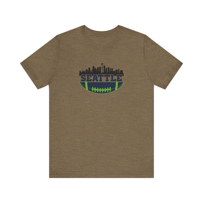 Seattle Skyline football, Jersey Short Sleeve Tee