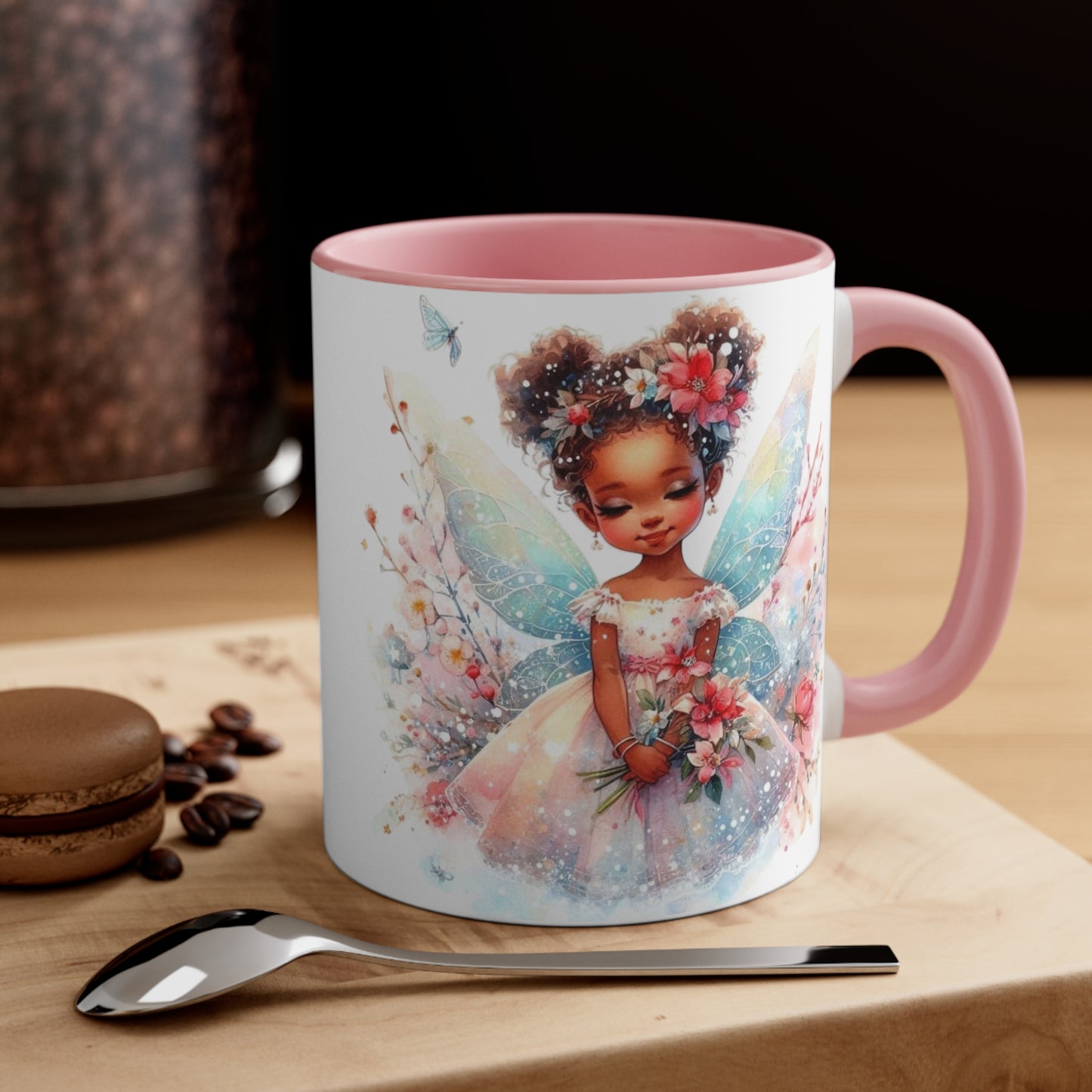 Fairy Girl 1, Accent Coffee Mug, 11oz