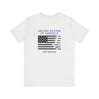 United States Of America Veteran, Jersey Short Sleeve Tee
