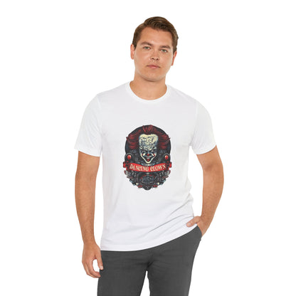 Halloween It Clown T-Shirt, Unisex Jersey Short Sleeve Tee