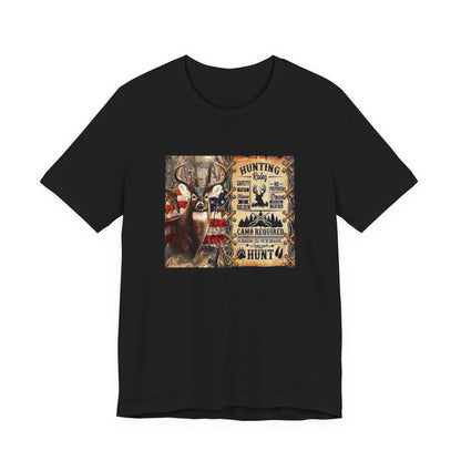 Hunting Rules Option 2, Jersey Short Sleeve Tee