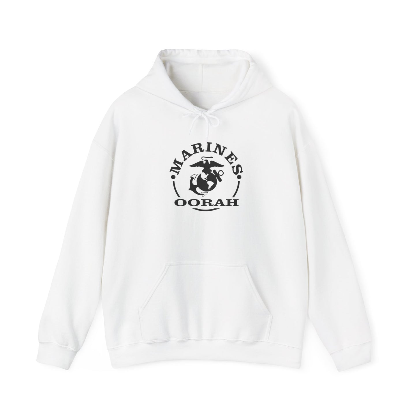 Marines Oorah Hoodie,  Heavy Blend™ Hooded Sweatshirt