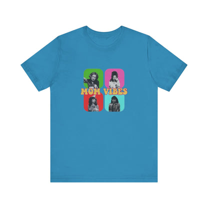 Mom Vibes 1 Jersey Short Sleeve Tee