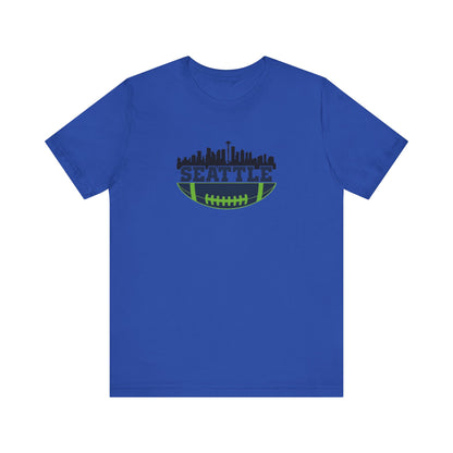 Seattle Skyline football, Jersey Short Sleeve Tee