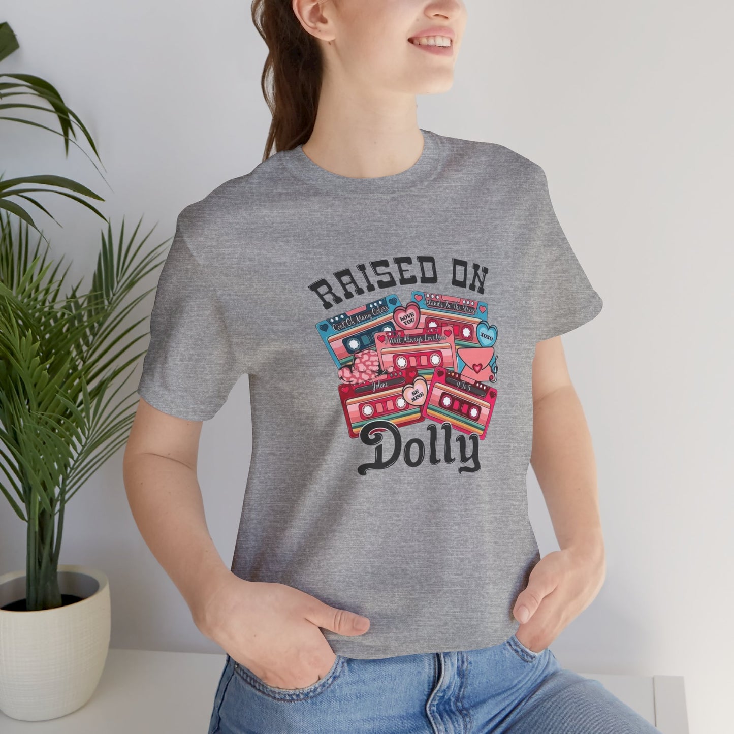 Raised On Dolly, Jersey Short Sleeve Tee