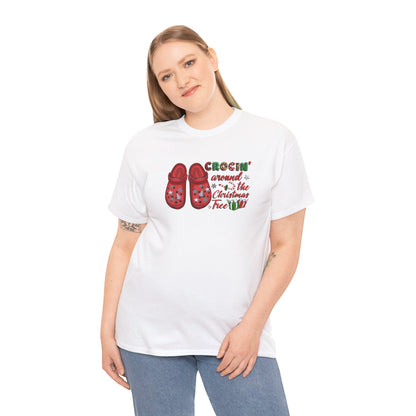 Crockin' Around the Christmas Tree, Heavy Cotton Tee