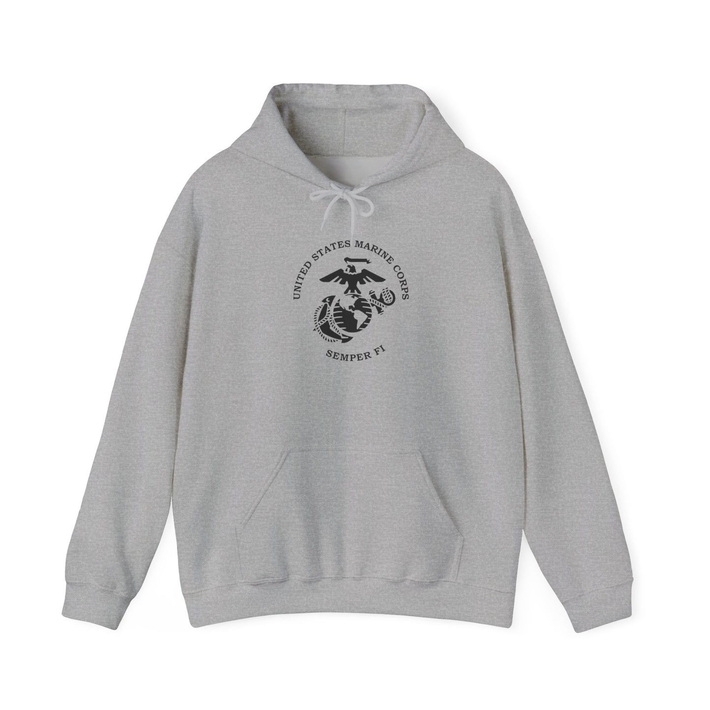 United States Marine Corps, Semper Fi Hoodie, Heavy Blend™ Hooded Sweatshirt