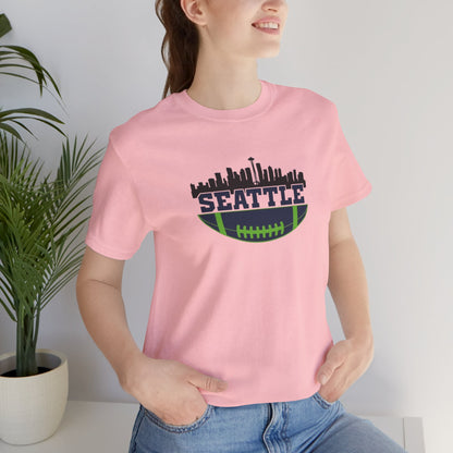 Seattle Skyline football, Jersey Short Sleeve Tee