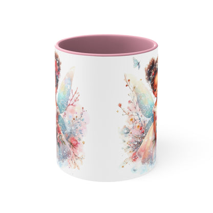 Fairy Girl 1, Accent Coffee Mug, 11oz