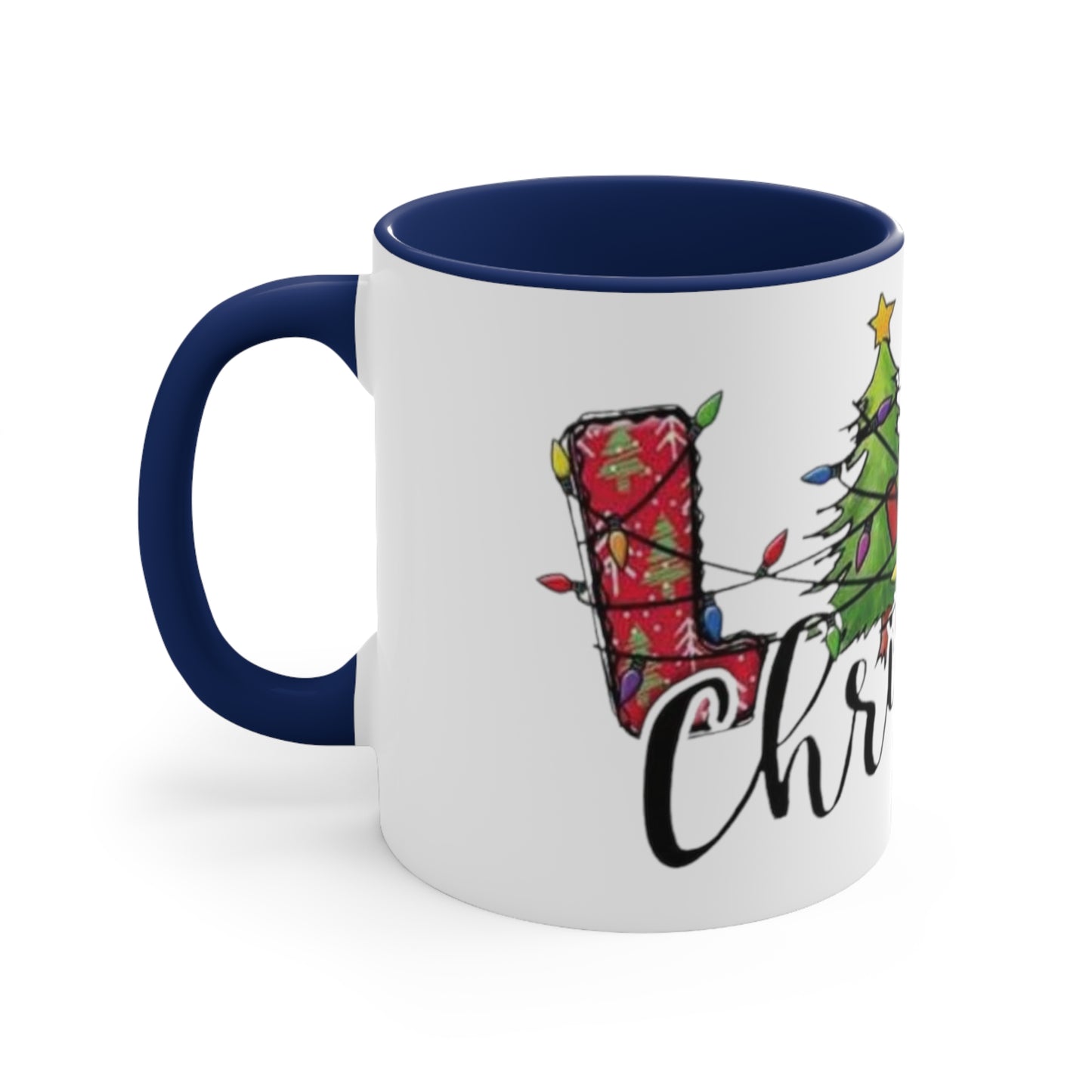 Live Christmas, Accent Coffee Mug, 11oz